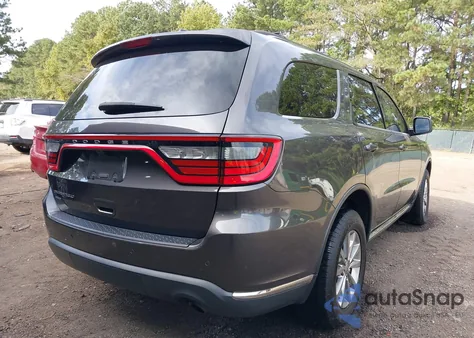 2017 Dodge Durango Sxt Awd из США, поврежденный, VIN 1C4RDJAG3HC839874